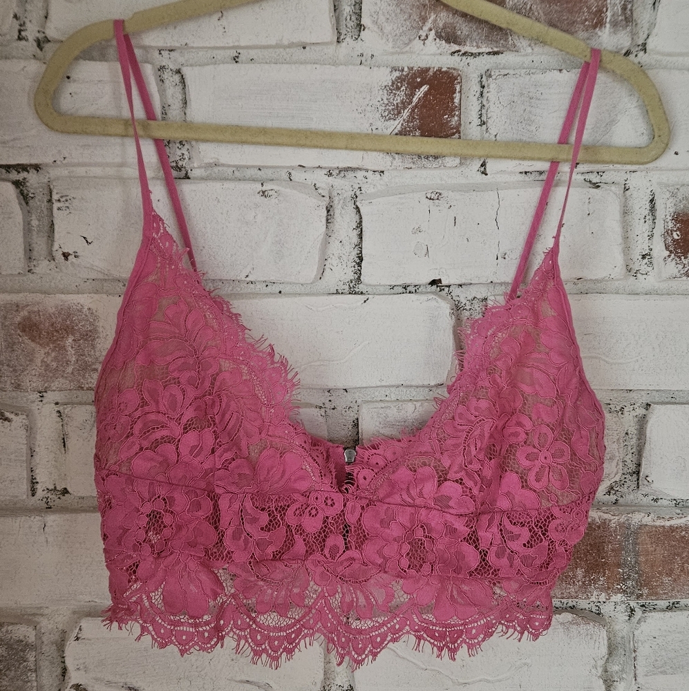 Lottie Moss Pink Bralette